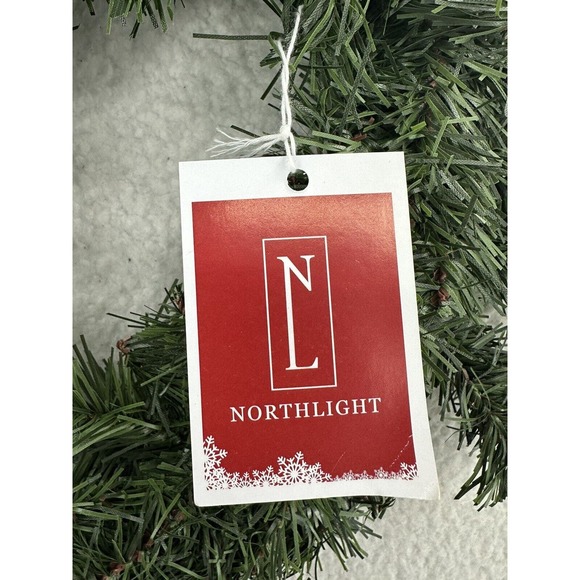 Northlight Canadian Mini Pine Artificial Christmas Wreath - 12-Inch, Unlit - Picture 3 of 5